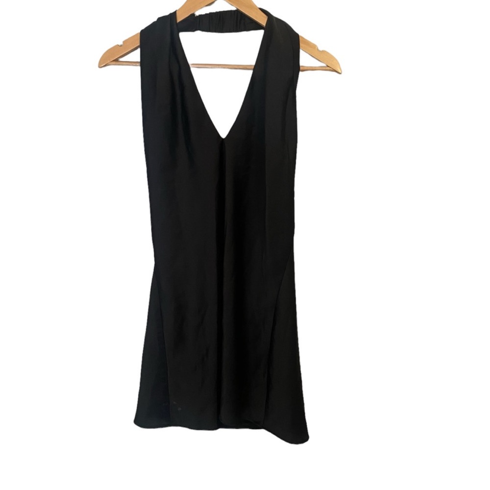 Show Me Your MuMu Black Halter Mini Dress - Picture 3 of 5